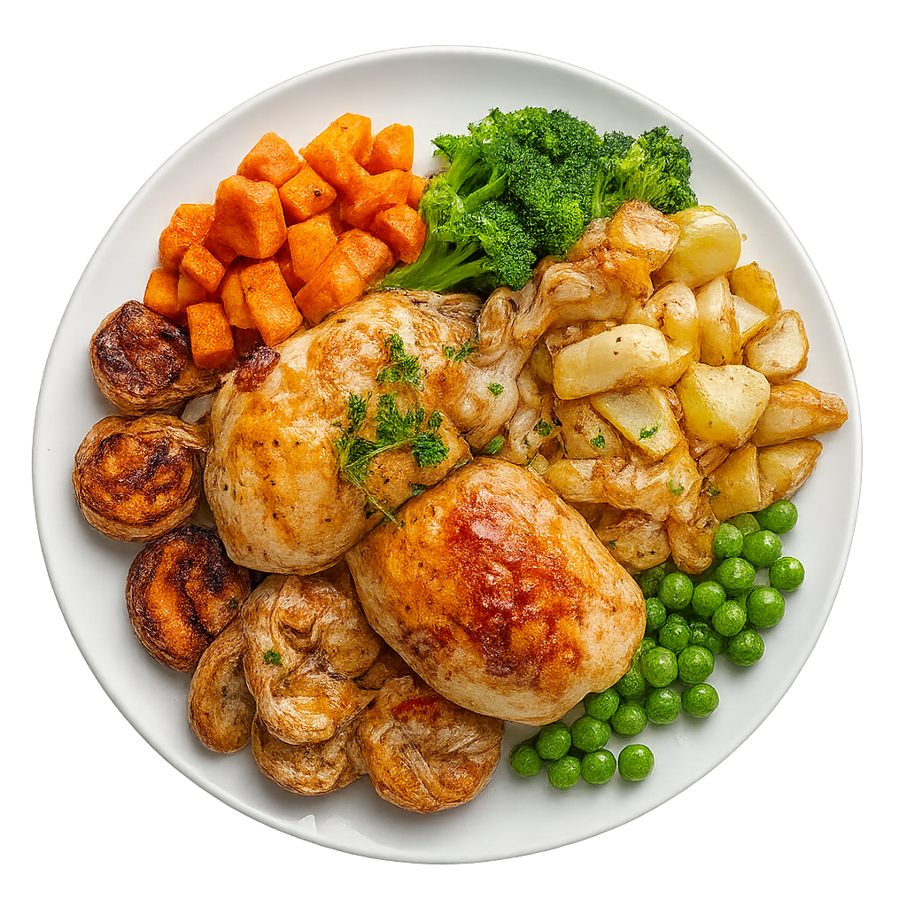 Prato gourmet delicioso